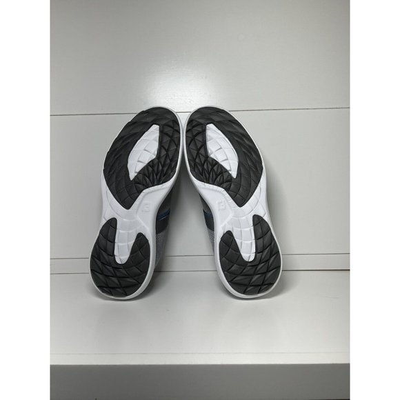 New in Box Footjoy Flex Men's Golf Shoes Size 7 Wide Style #56121 Grey/Blue - Picture 5 of 6